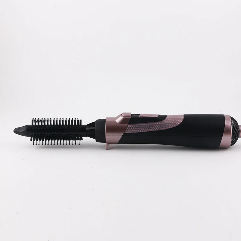 Rotating Multifunction hair dryer with comb hot air brush styler