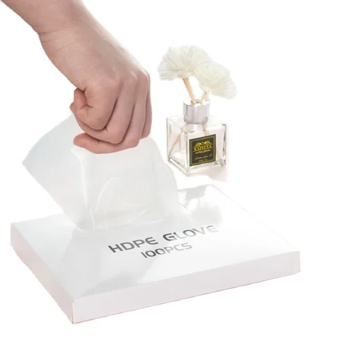 Food grade disposable Cpe PE glove bbq grill deli food gloves