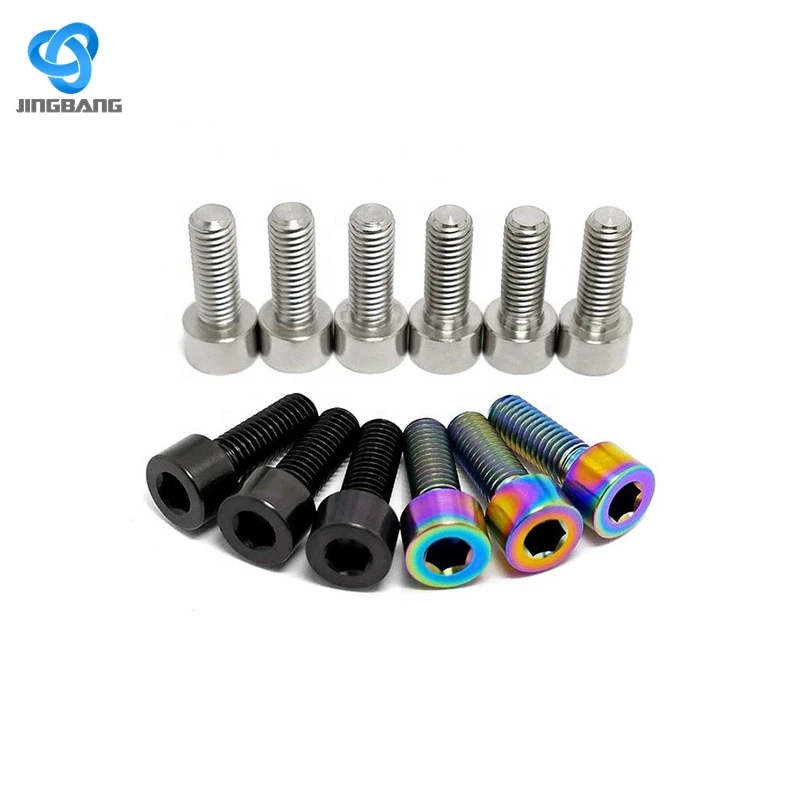 wholesale  bike hardware pro ti  stard   connecting rod titanium titanium dress up bolts titanium motorcycle bolts