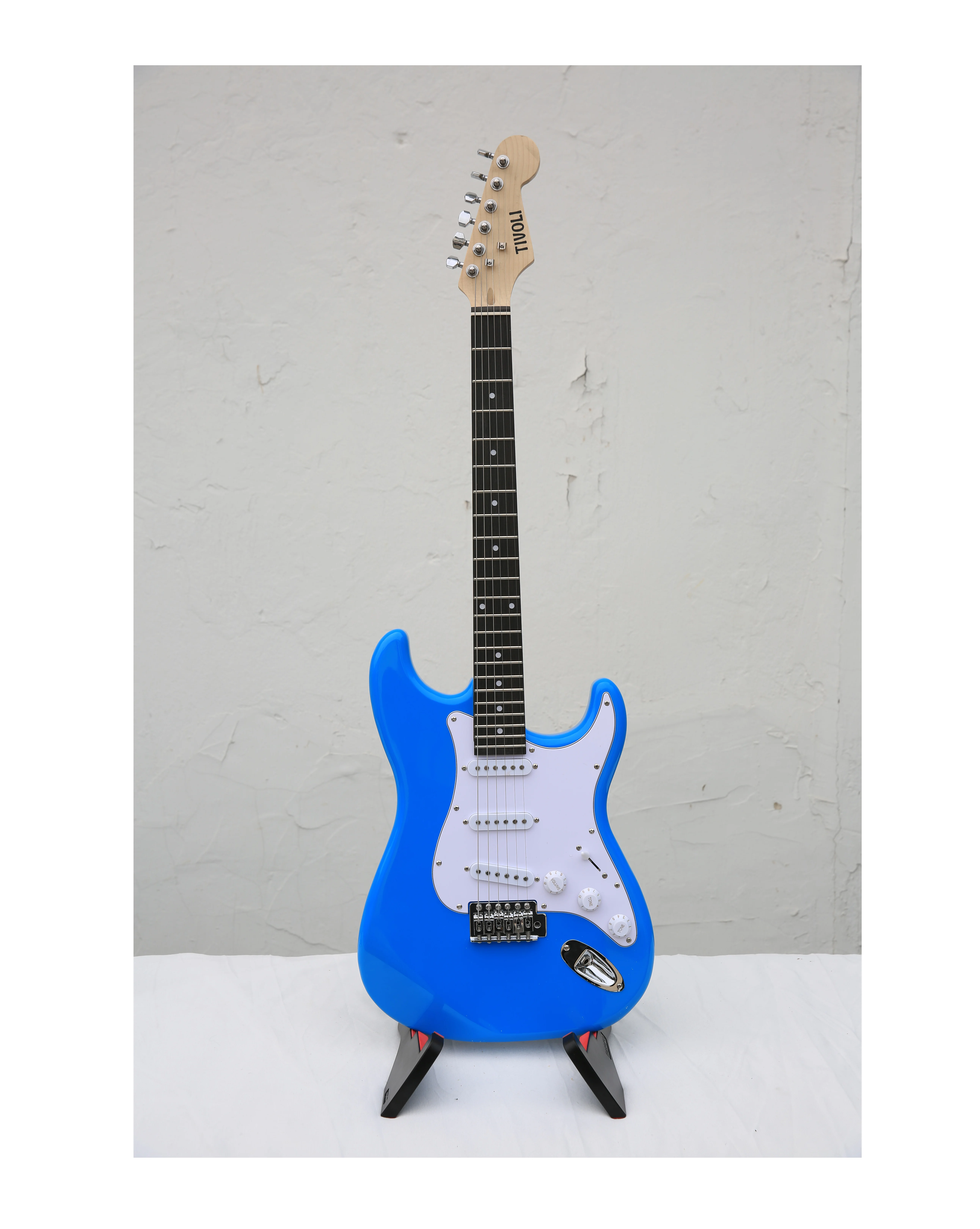 Exquisite workmanship String Instruments Electric Guitar 6-String Blue Electric Guitar