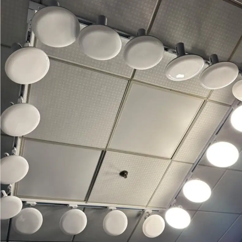 LED Track Lights Commercial 360 Degree Rotatable COB LED Track Spot Light 2 Wire 10W 20W 30W led track light square spotlight