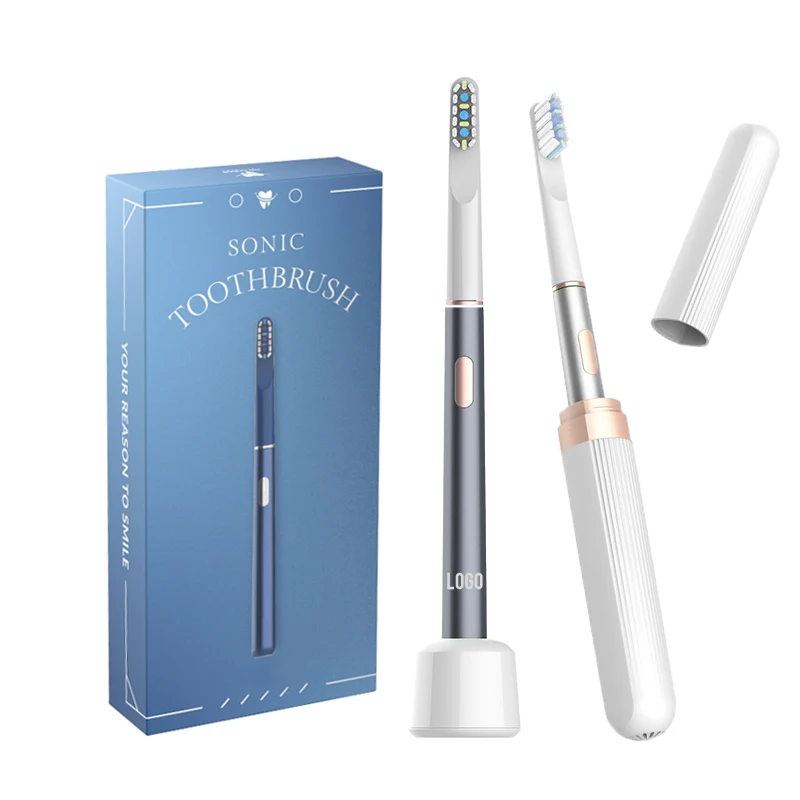 LULA OEM Patent Stylish Wireless Sensor 60 Days Life Rechargeable Sonic Adult Electric Toothbrush