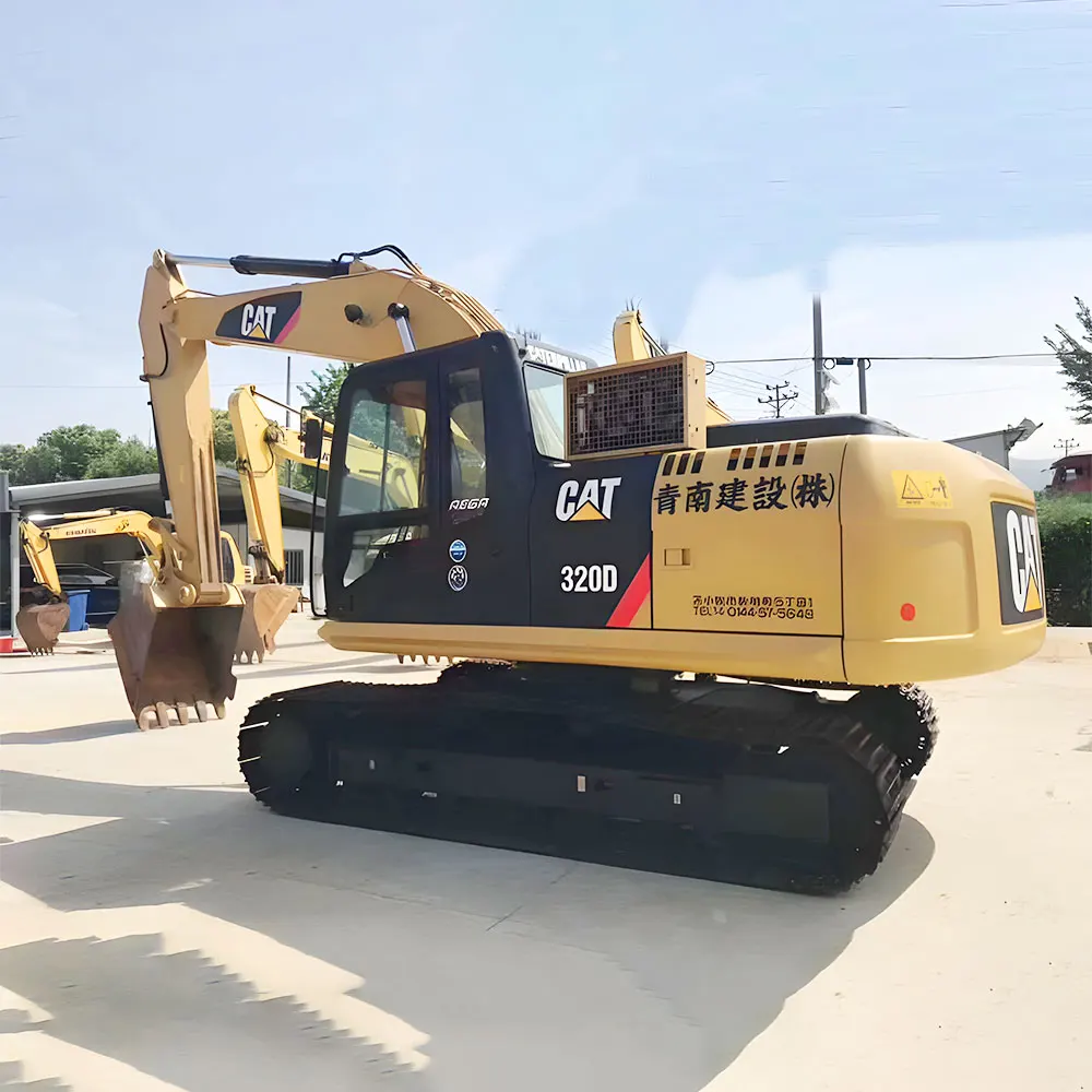 Cat 320d excavator 20 Ton Construction Machinery Used Caterpillar 320d Crawler Excavator
