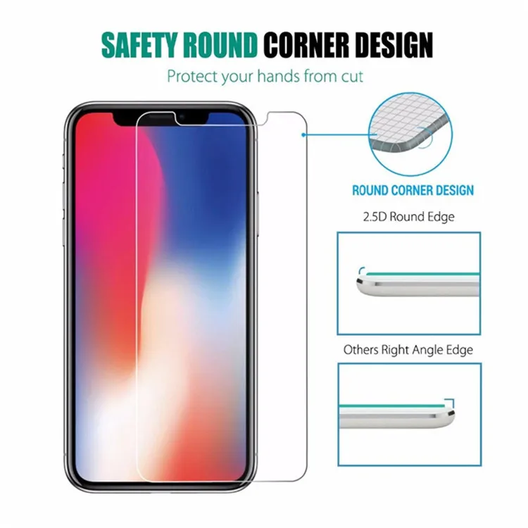 
Screen Protector For iPhone 12 Pro Max 11 X XS Max XR 6 7 8 Plus Tempered Glass Anti-shatter Film For LG stylo 