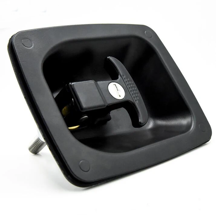 YH2163 Zinc alloy compression cabinet lock T-shaped folding handle door lock