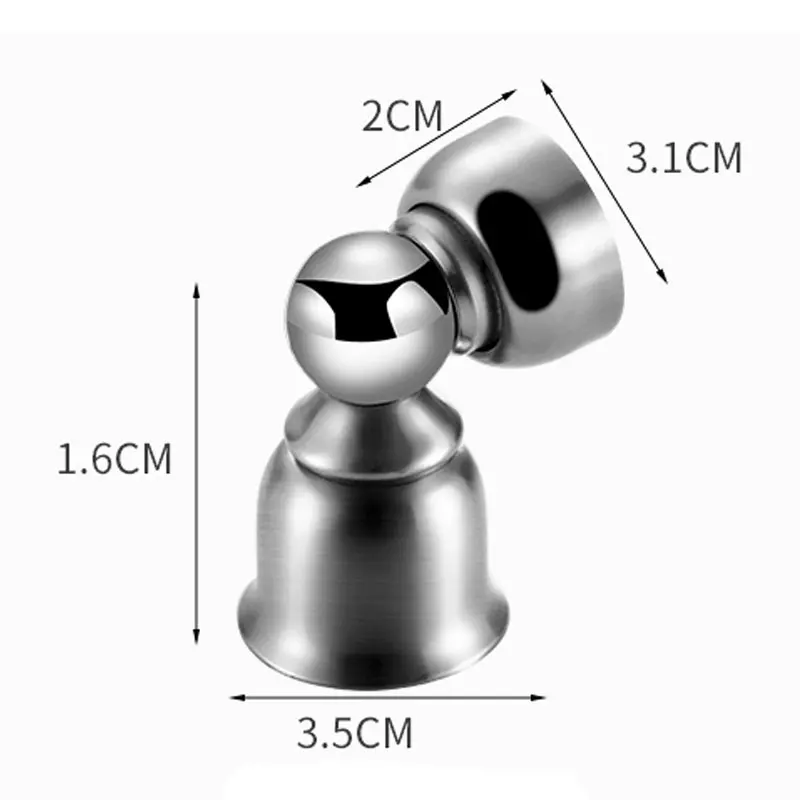1.6 GMagnetic force hydraulic door hinge handled door stopper magnet exterior doors