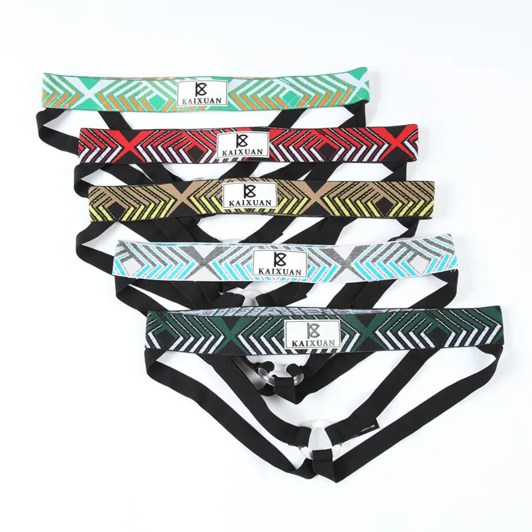 Пользовательское быстросохнущее Спортивное бразильское забавное Мужское нижнее белье jockstrap