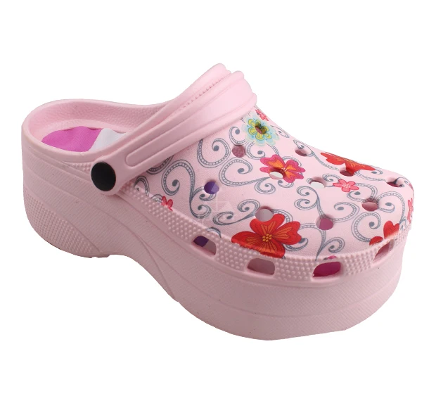 Женские сабо на платформе EVA