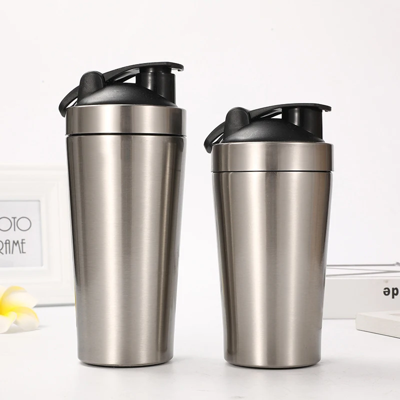 FX Factory 500ml Pink Double Wall Metal Shaker Bottle Small Capacity GYM Tumbler with Custom Logo Printing Sports Bottle