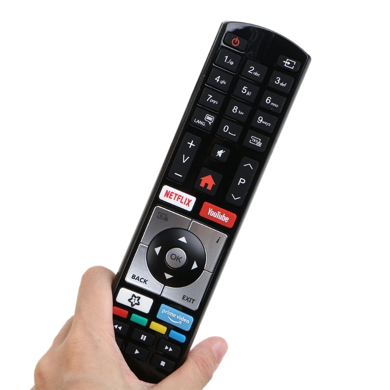 RC4318 Replacement Wireless Remote Control IR for Vestel Finlux Edenwood Smart TV Television