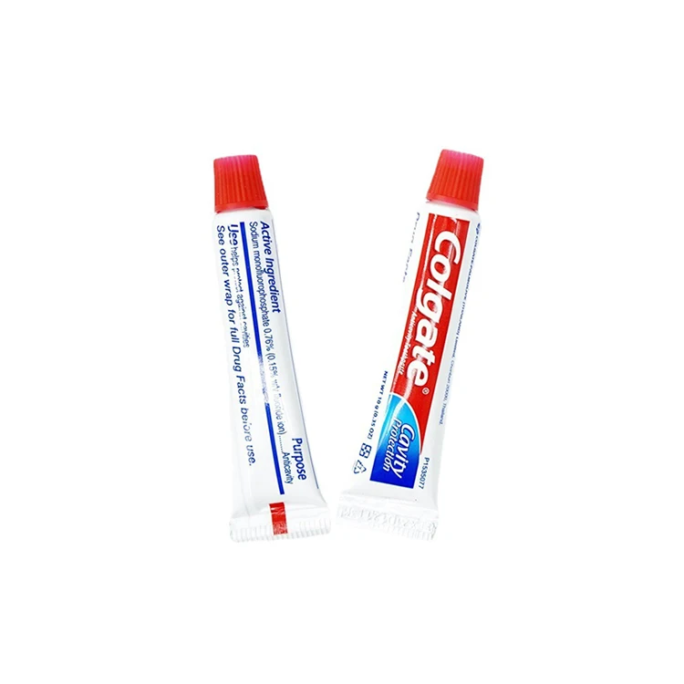 S&J Wholesale Customize Cheap Price OEM ODM  5g /10g Disposable Hotel Travel Bathroom Size Mini Mint Toothpaste Hotel Supplies
