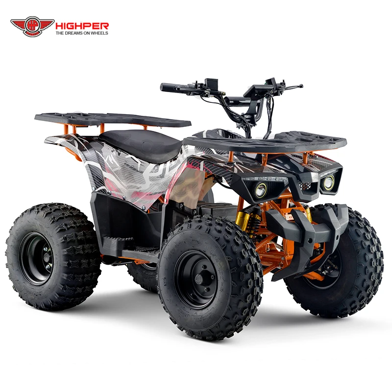  Высокое качество 1000W 60V электрический 4 wheeler quad газ электричество квадроциклов и боди-арт для