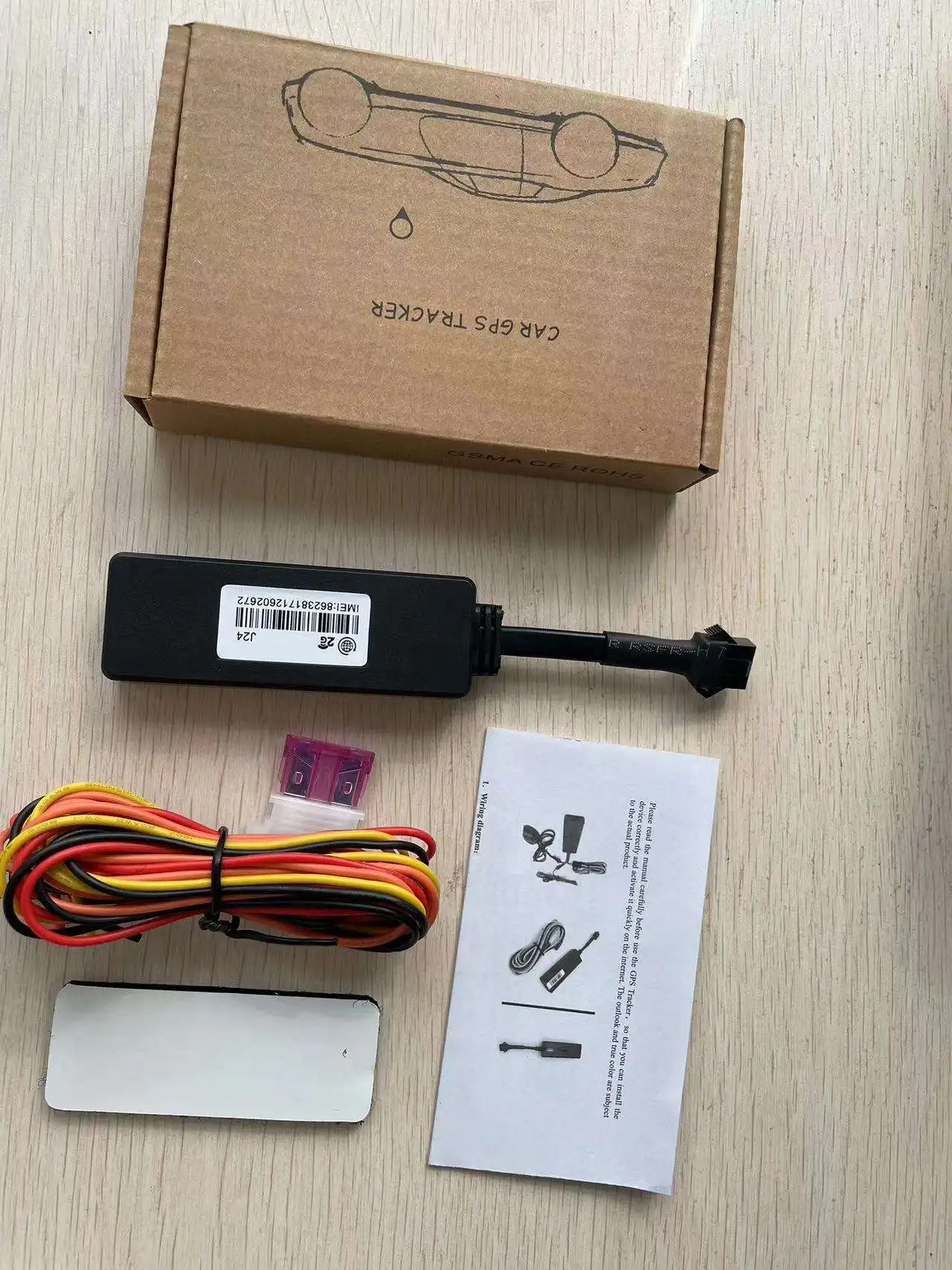 EH002 Real Time Vehicle GPS Tracker For Car Motorcycle motorcycle car gps tracker for vehicle low cost GPS tracker Free APP