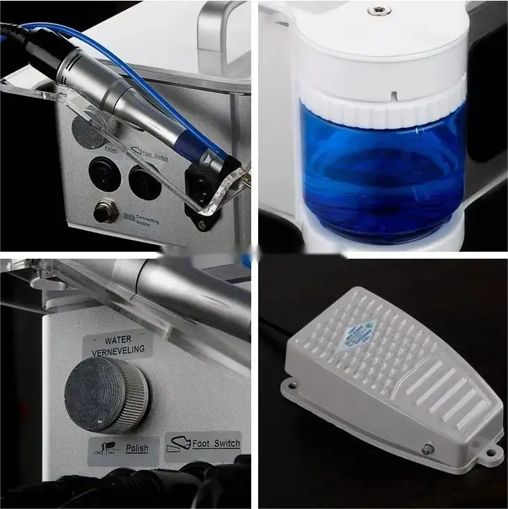 GOMECY  electric manicure pedicure nail drill water pedicure drill spa nail polisher 40000 RPM pedicure device