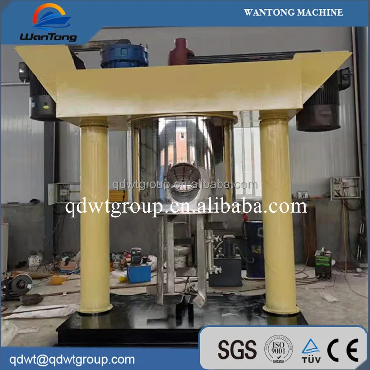 Dual shaft planetary butterfly dispersing mixer 500L