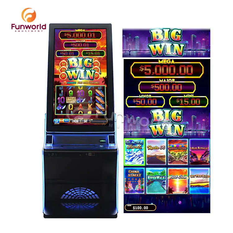 55 дюймов игровой автомат сенсорный экран слот шкаф значительной выгодой и игровых автоматов