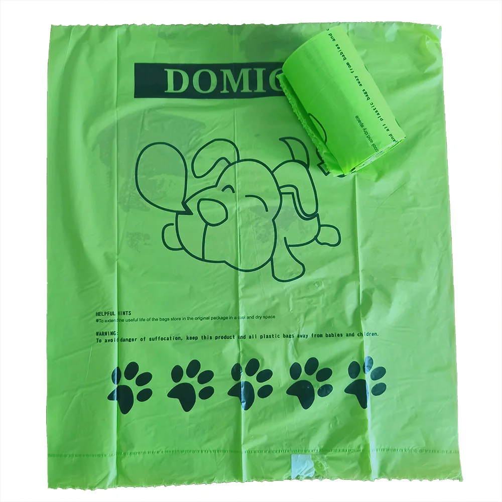 Hot Cute Retail Scented Poop Plastic Bags With Dispenser For Dog Waste Work Home Packing Products