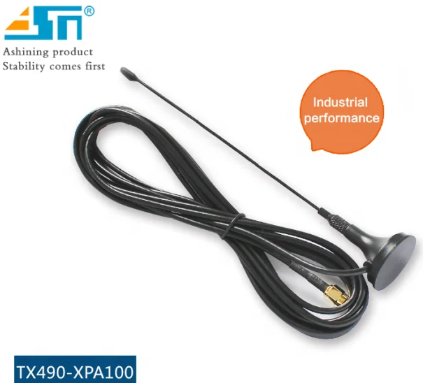 3dBi TX490-XPA100 490MHz High Gain RF  Sucker Antenna