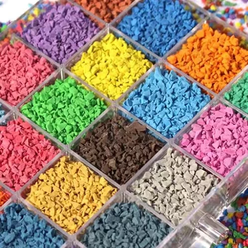 Soft and Safe EPDM Rubber Granules: Ideal for Artificial Grass Infill Applications