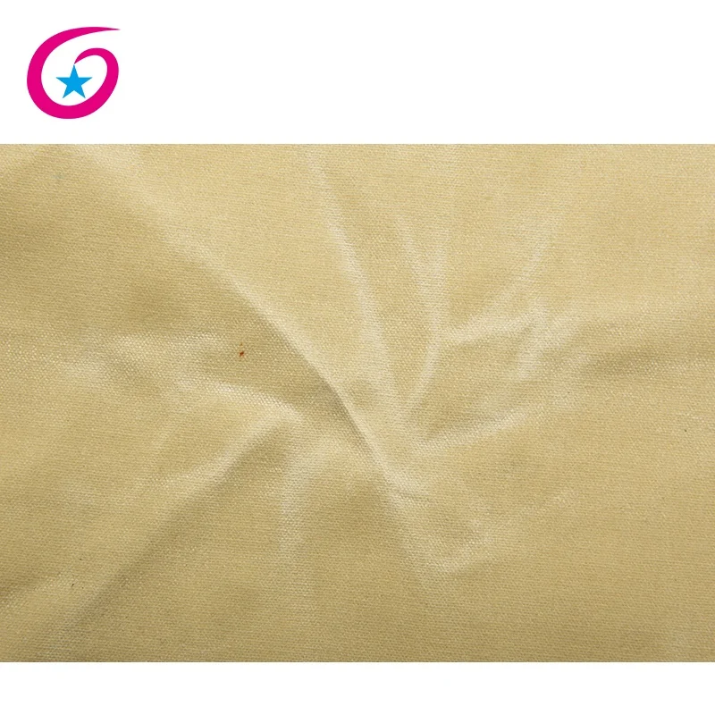 12oz cotton fabric 100% wet oil waxed canvas fabric natural water resistant fabric for backpack