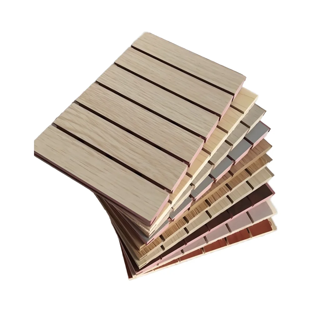 Decorative Polyester Fiber Sound Insulation Board Office Acoustic Pet Felt Wall Panel Wooden board for home decoration
