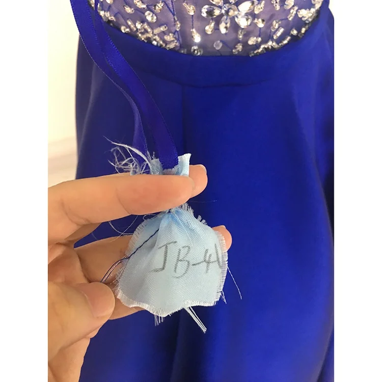 Sexy V neck backless long royal blue prom dresses for formal evening party