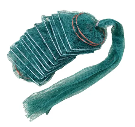 wholesale Portable Fishing Net Lobster Eel Crab ShrimpMesh Cage Crayfish Catcher Casting Trap