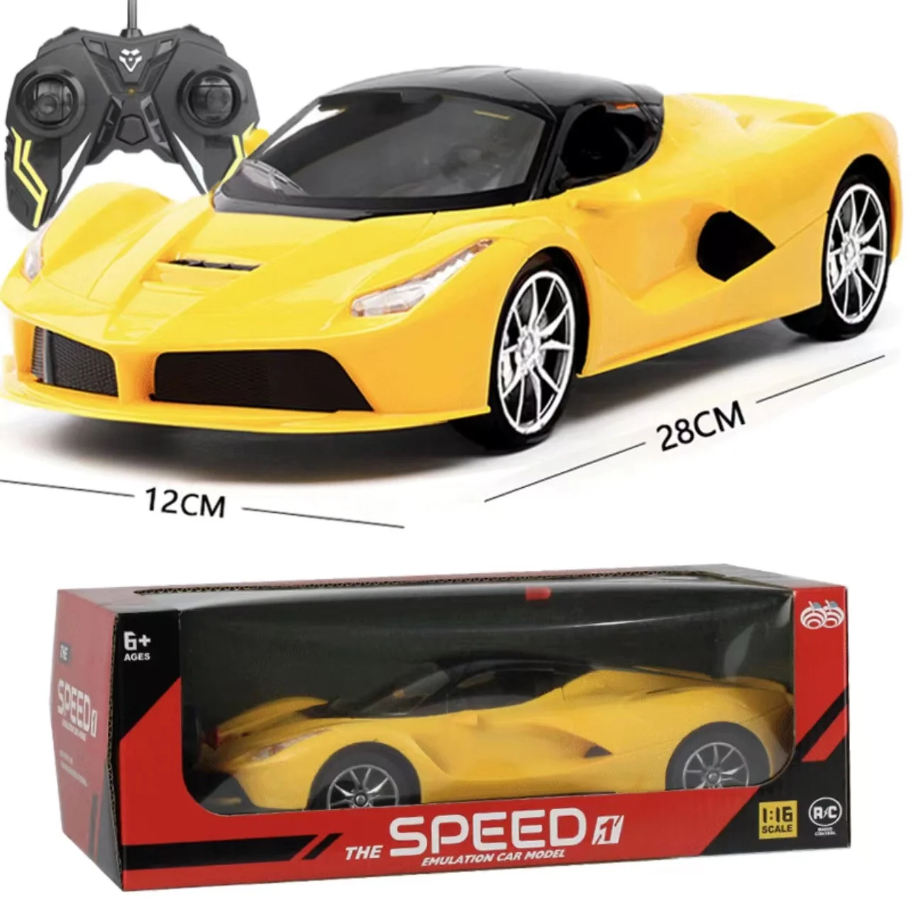 2022 new arrivals RC 1:18 scale 2.4Ghz Bugatti Chiron Model Car For Kids remote control car toys battery racing