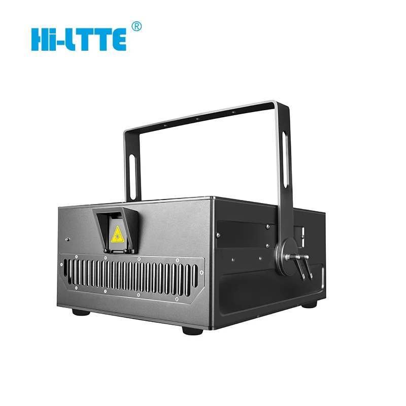 HiLtte 3 Pin DMX 512 Laser Stage Light Full Color RGB IP65 40W High Power dj lights dj laser light disco for Night Club dj