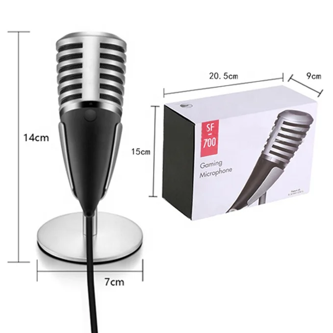 SF-700 Horn Microphone Microfono Bocina 3.5mm Microphone