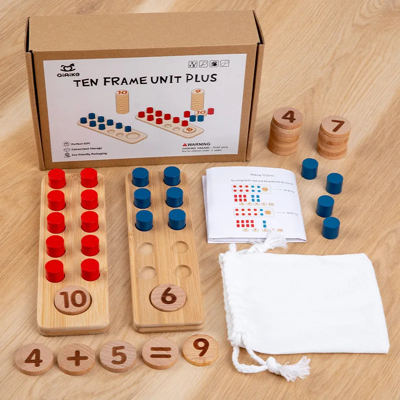 Wholesale Unisex Wood Puzzle Toy for Kids Teens Montessori Teacher Preschool Learning Math Practice for Toddlers and Students