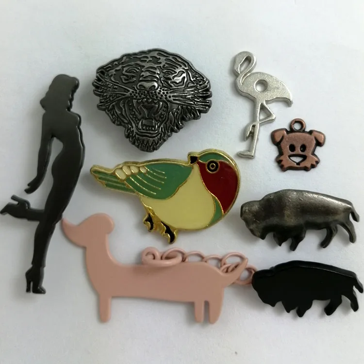 custom handmade clothing garment brand metal logo label