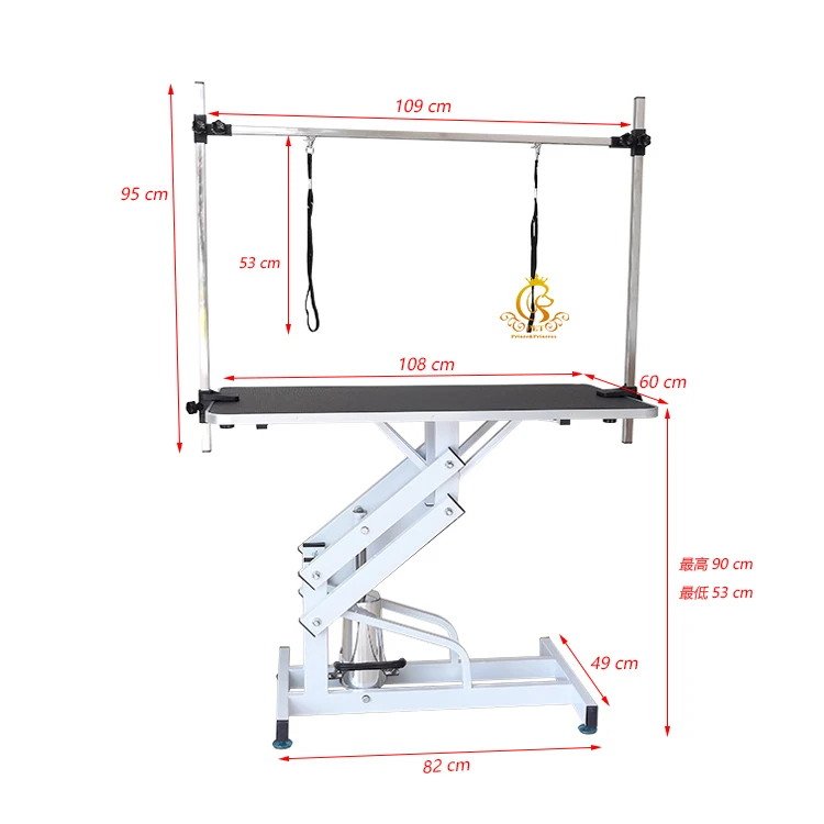 EUR PET Dog Cat Electric Used In Grooming Shop Salon Pet Hydraulic Lifting Grooming Table