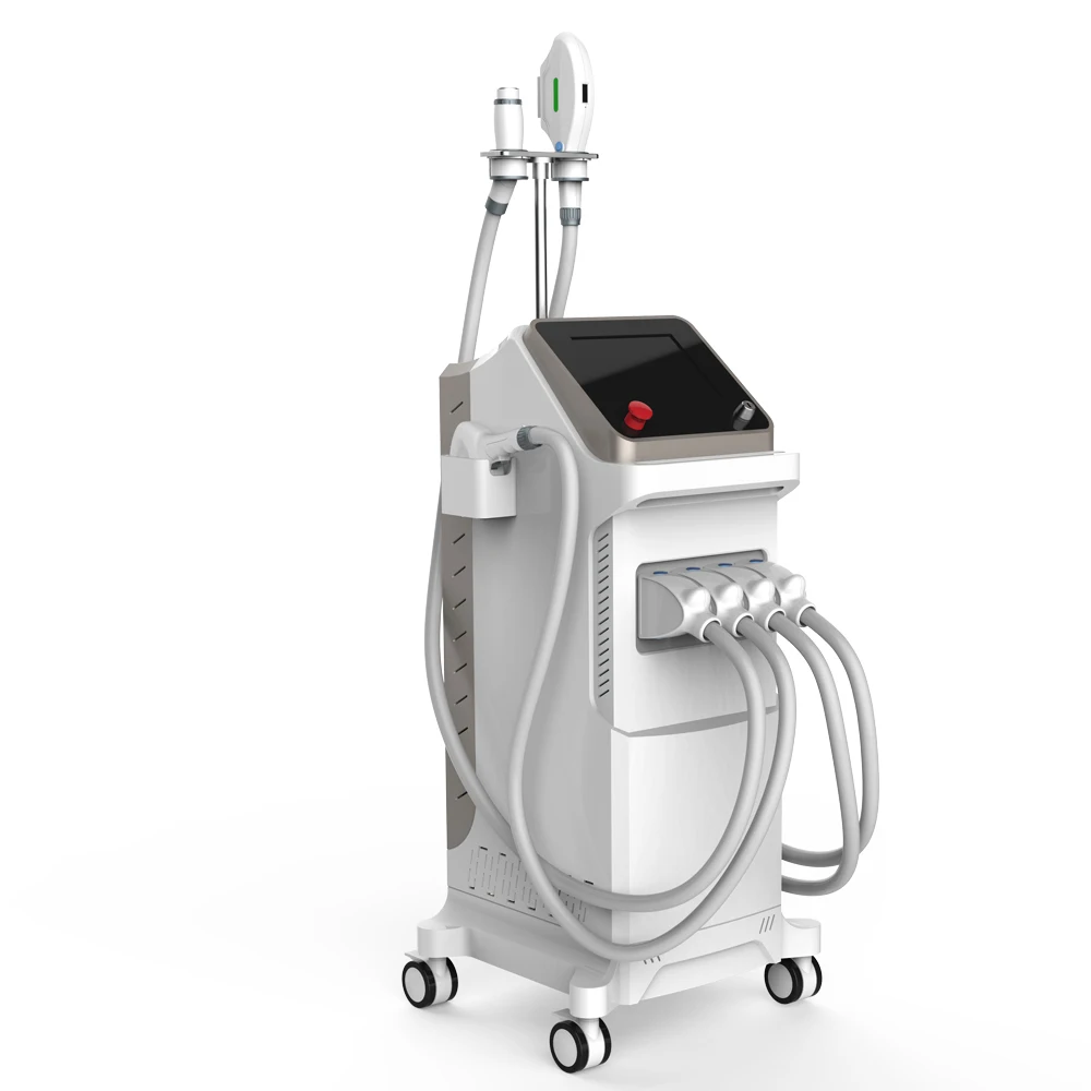 980nm laser+ IPL ipl hair removal device ice RF+ 808nm diode lazer 808nm diode Laser hair removal   laser hair removal machine