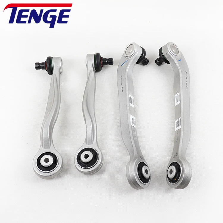 4pc Front Control Arms For Bentley Continental 3W0407505 3W0407506 3W0407509 3W0407510
