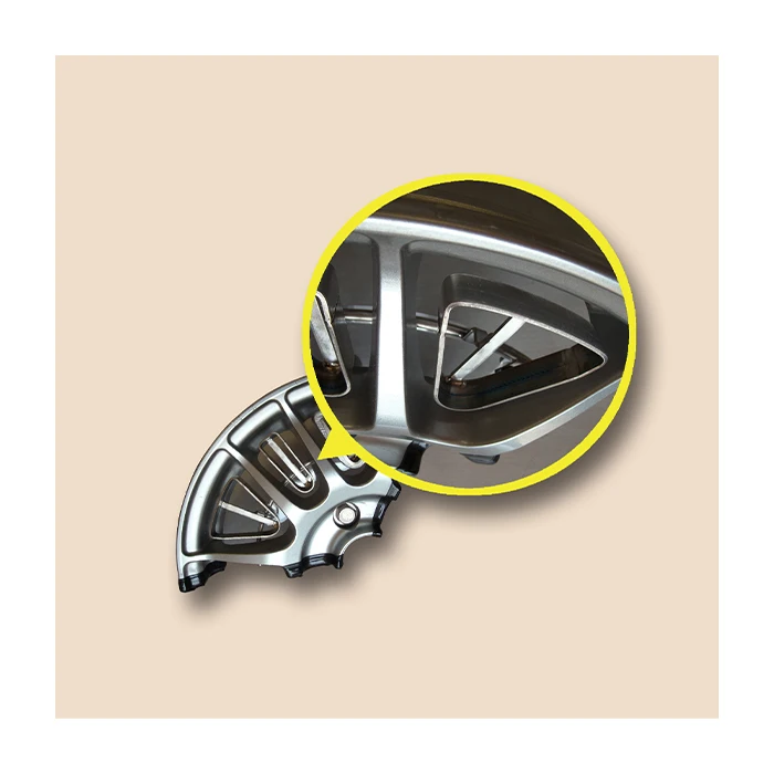 
Japan platinum cladding anode metal bellows model parts metal casting molds 