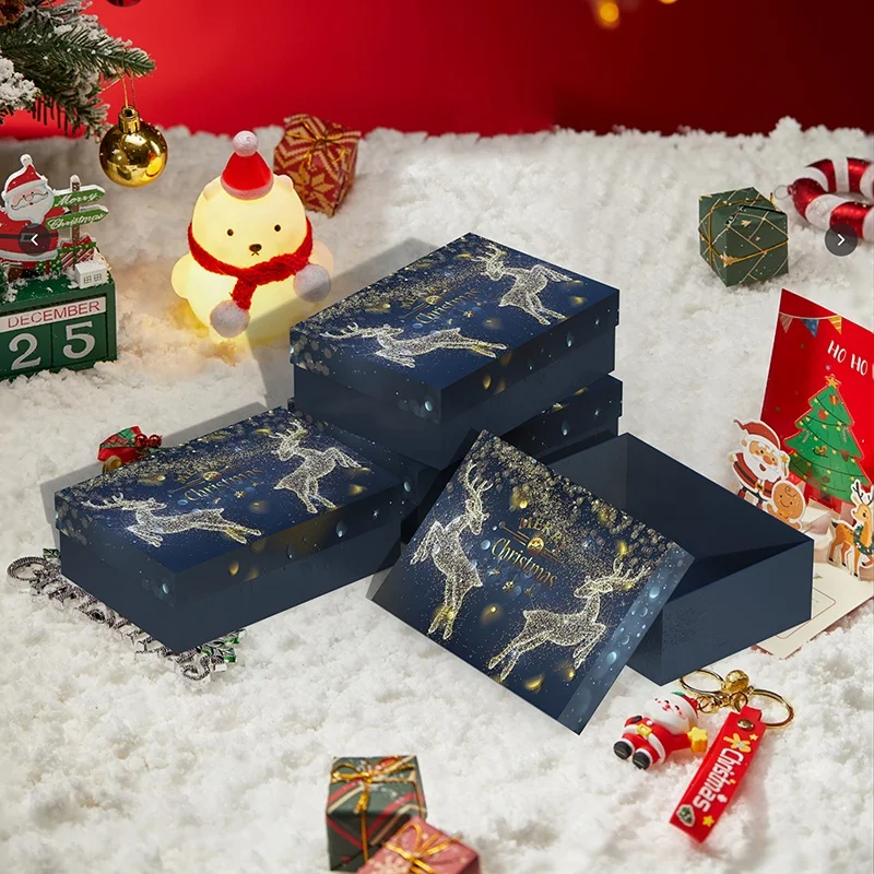 Wholesale Customized Easter Set Holiday Gift Boxes Cardboard Christmas Packaging Gift Boxes