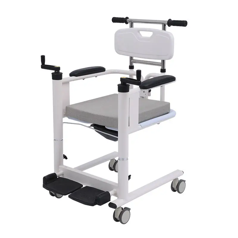 patient transfer wheelchair with toilet transfer toilet disabled shower wheelchair toilet chair bath handicap elderly patient