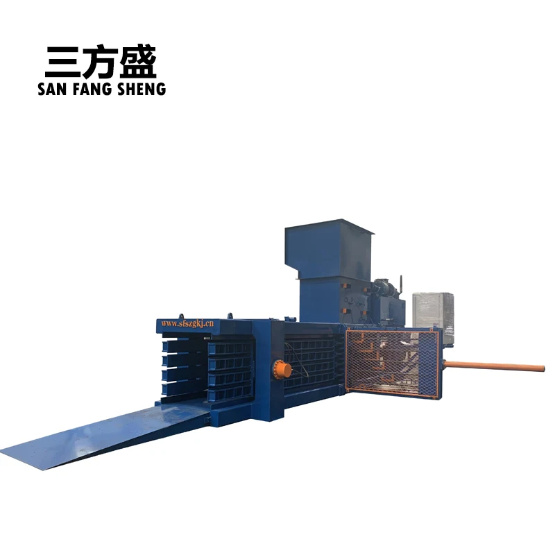 EPA-80 Horizontal Cardboard Baler Waste Paper Hydraulic Baling Press Machine