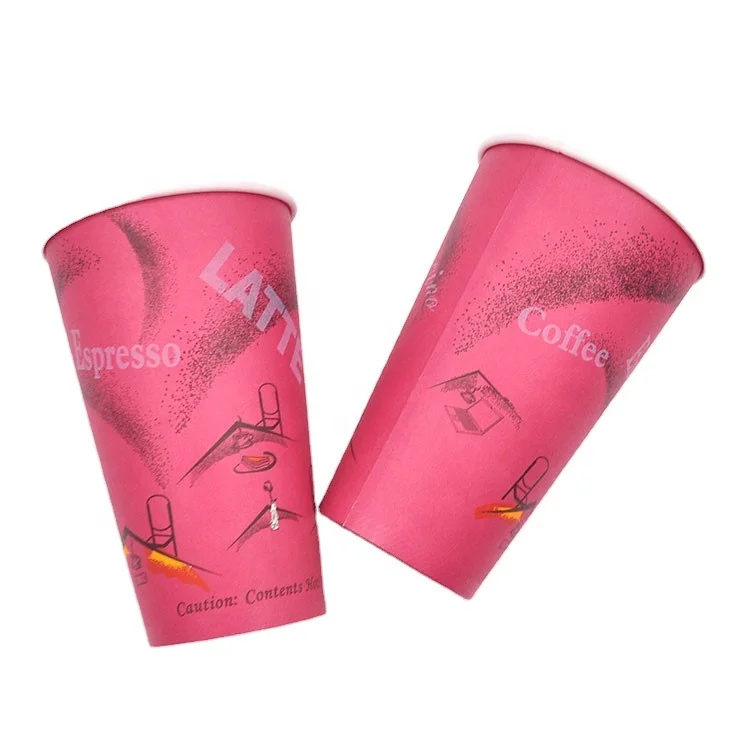 Hokom High quality eco-friendly paper cups for hot drinks disposable coffee paper cups