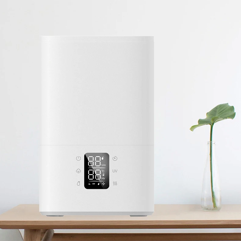 Zhongshan Runal Cube Case 24 Hr Working Time Thermal Electrode Warm Steam 2L 3L 4L And 8L Aroma Smart Ultrasonic Air Humidifier