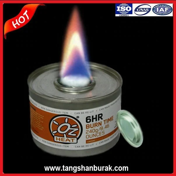 Restaurant or Hotel 5 star handy portable chafing dish fuel with Reach approved