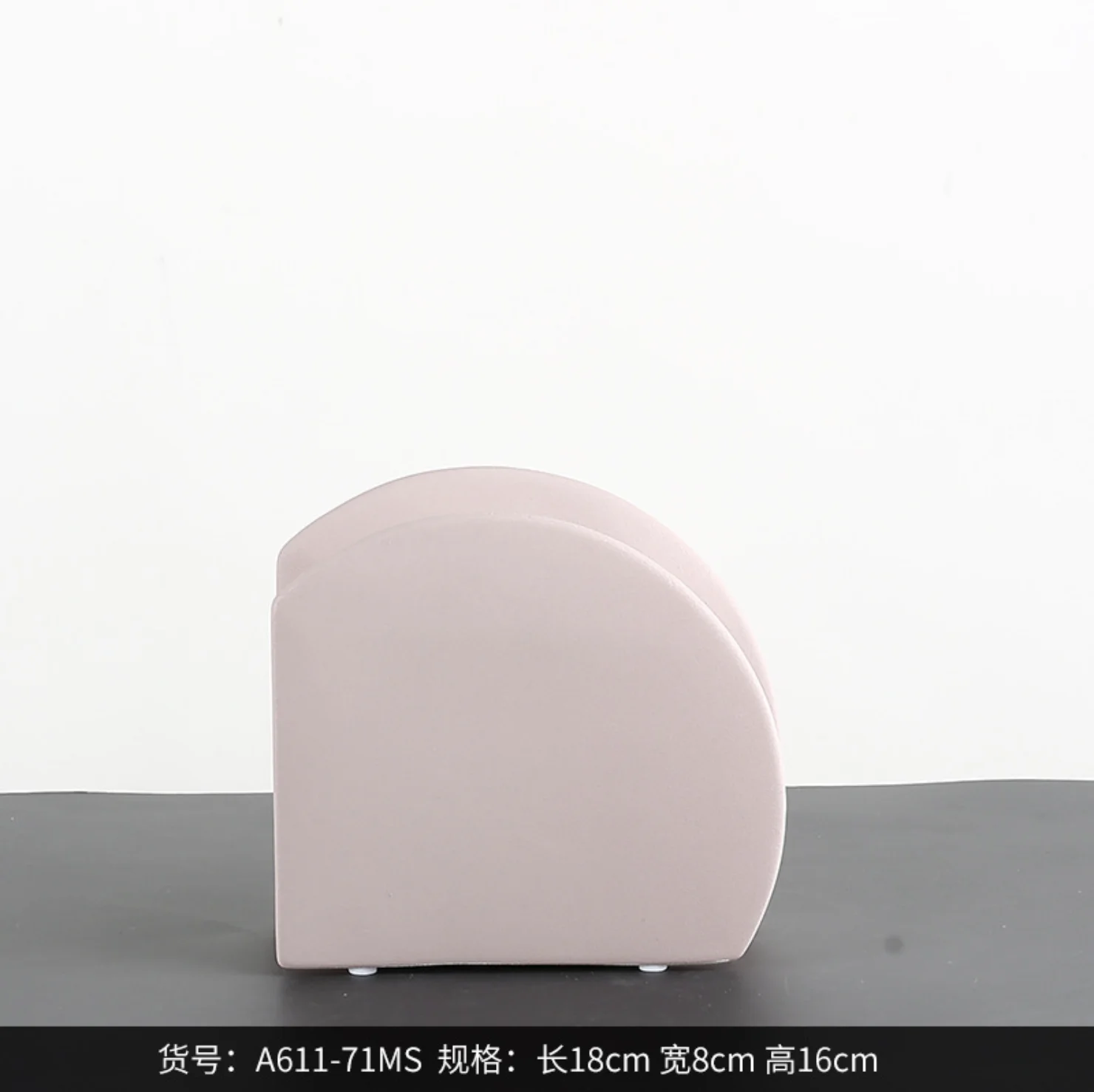 Promotion 30% off Minimalist outdoor decorative vases brusque glazed matte geometric concrete vase