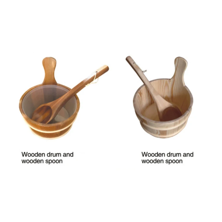 Premium Quality Outdoor Large Solid Wood Steam Sauna Room