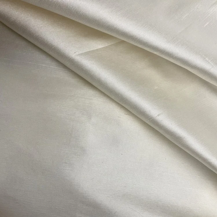 Yarn dyed  100% silk dupion fabric silk shantung fabric dupioni silk fabric for wedding dress