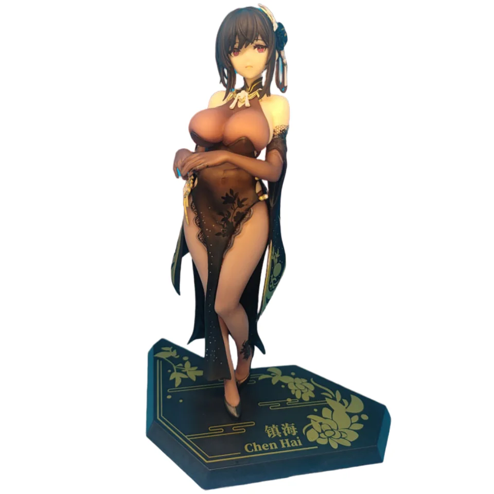 Wholesale quality Japanese anime hentai sexy figures Azur Lane Zhenhai cheongsam sexy gril figure