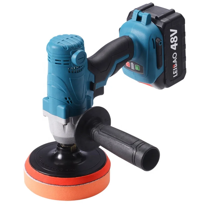 Lithium electric polishing and waxing machine leather furniture polishing wax electric drill polishing machine wall sander