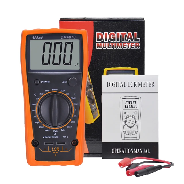  Vicimeter 3-в-1 LCR постоянной ёмкости универсальный конденсатор индуктивность Сопротивление испытание цифровой измеритель