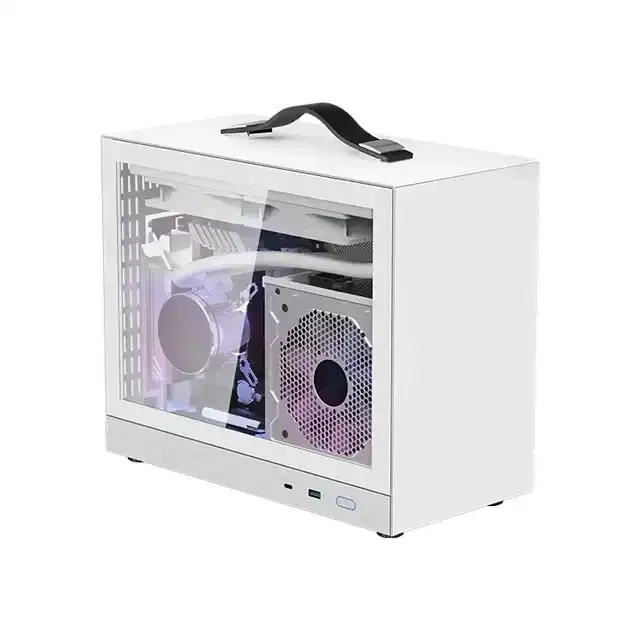 Mini-ITX Micro ITX PC Case 15.9L Computer Case Aluminum Small Gaming Case with usb3.0 Type-C