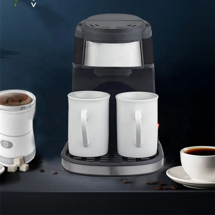 2 cups Drip Coffee Maker Home and Office Coffee Machine 240ml Portable Coffee maker